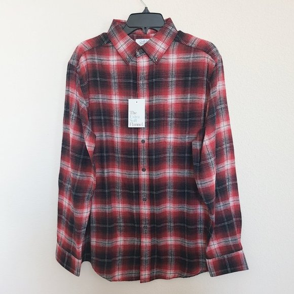Men's Croft & Barrow Long Sleeve Flannel Shirt - Picture 5 of 5